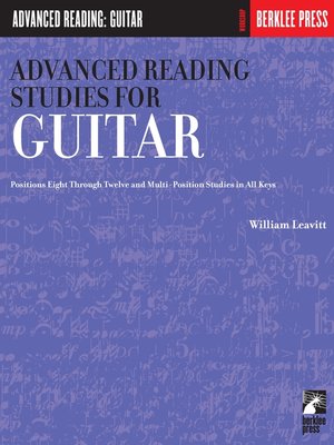 cover image of Advanced Reading Studies for Guitar (Music Instruction)